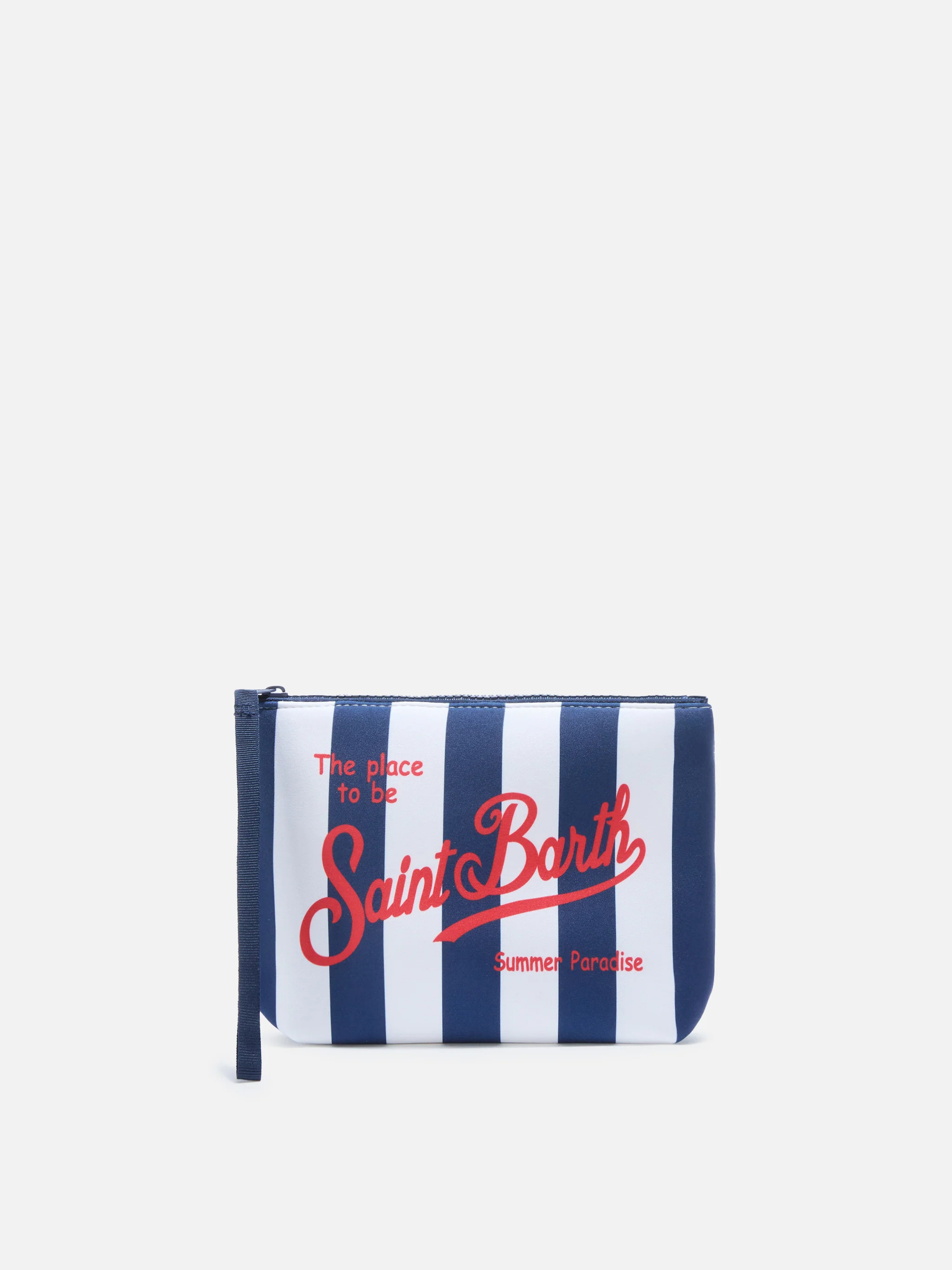 POCHETTE RIGHE BLU