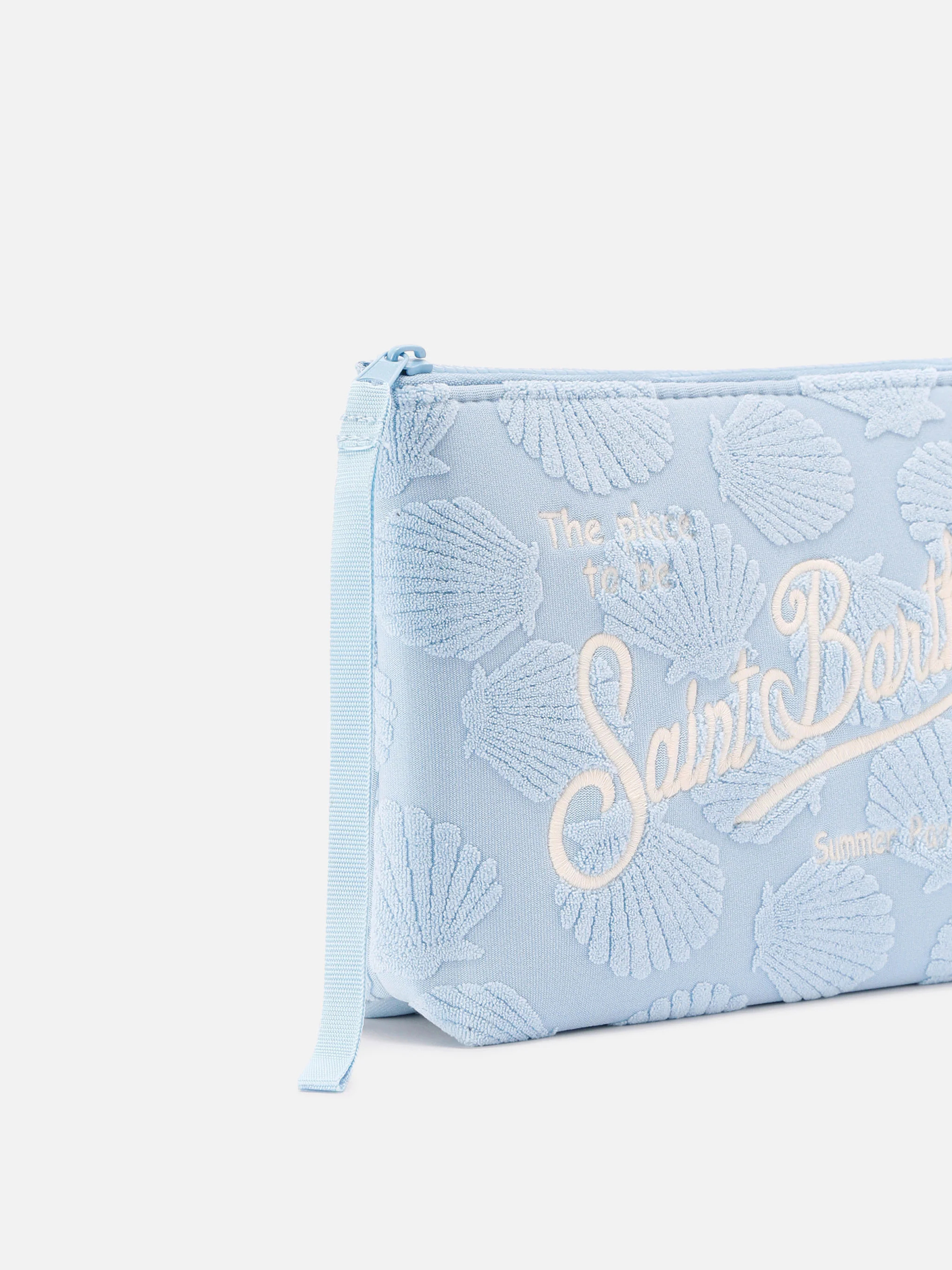 POCHETTE SPUGNA AZZURRA CONCHIGLIE