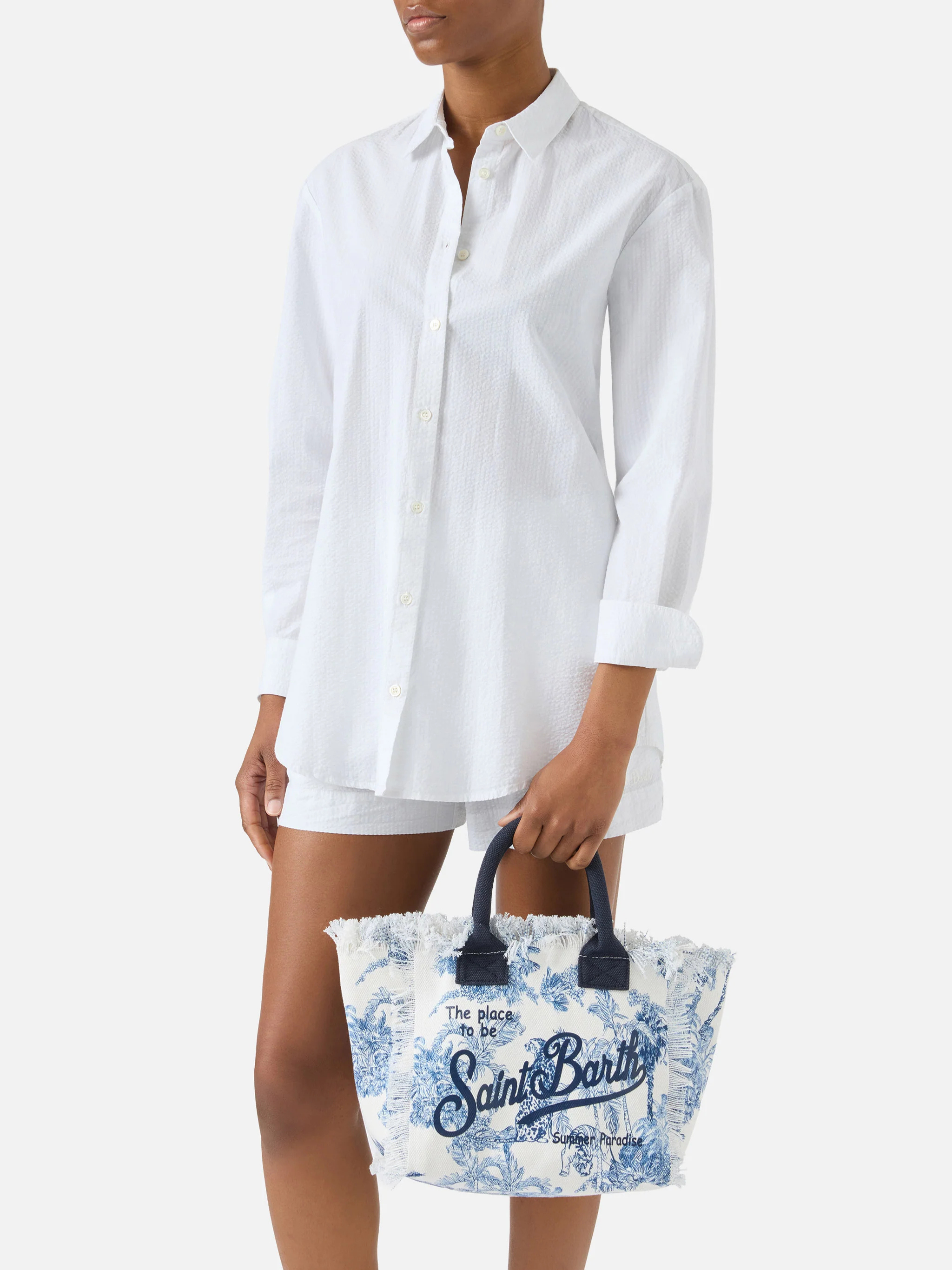 MEDIUM TOILE BLU