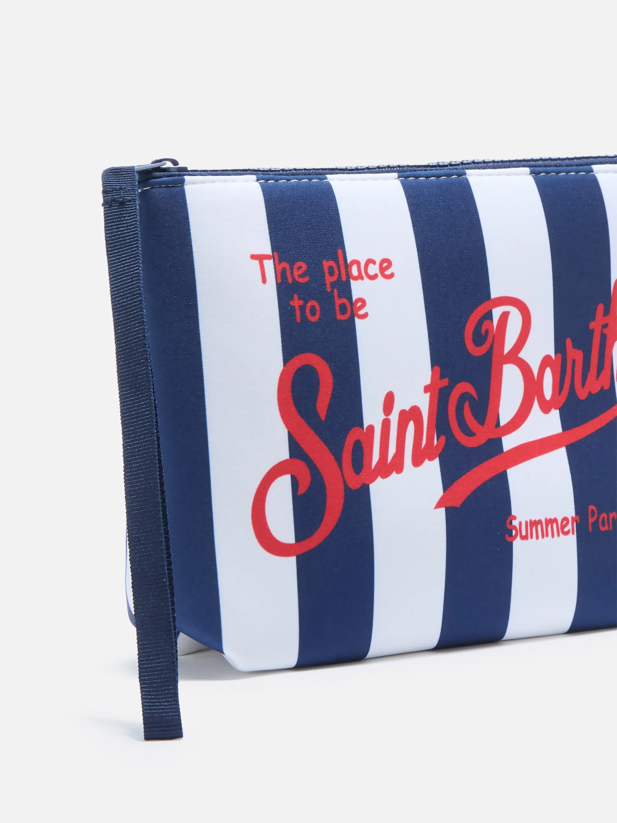 POCHETTE RIGHE BLU