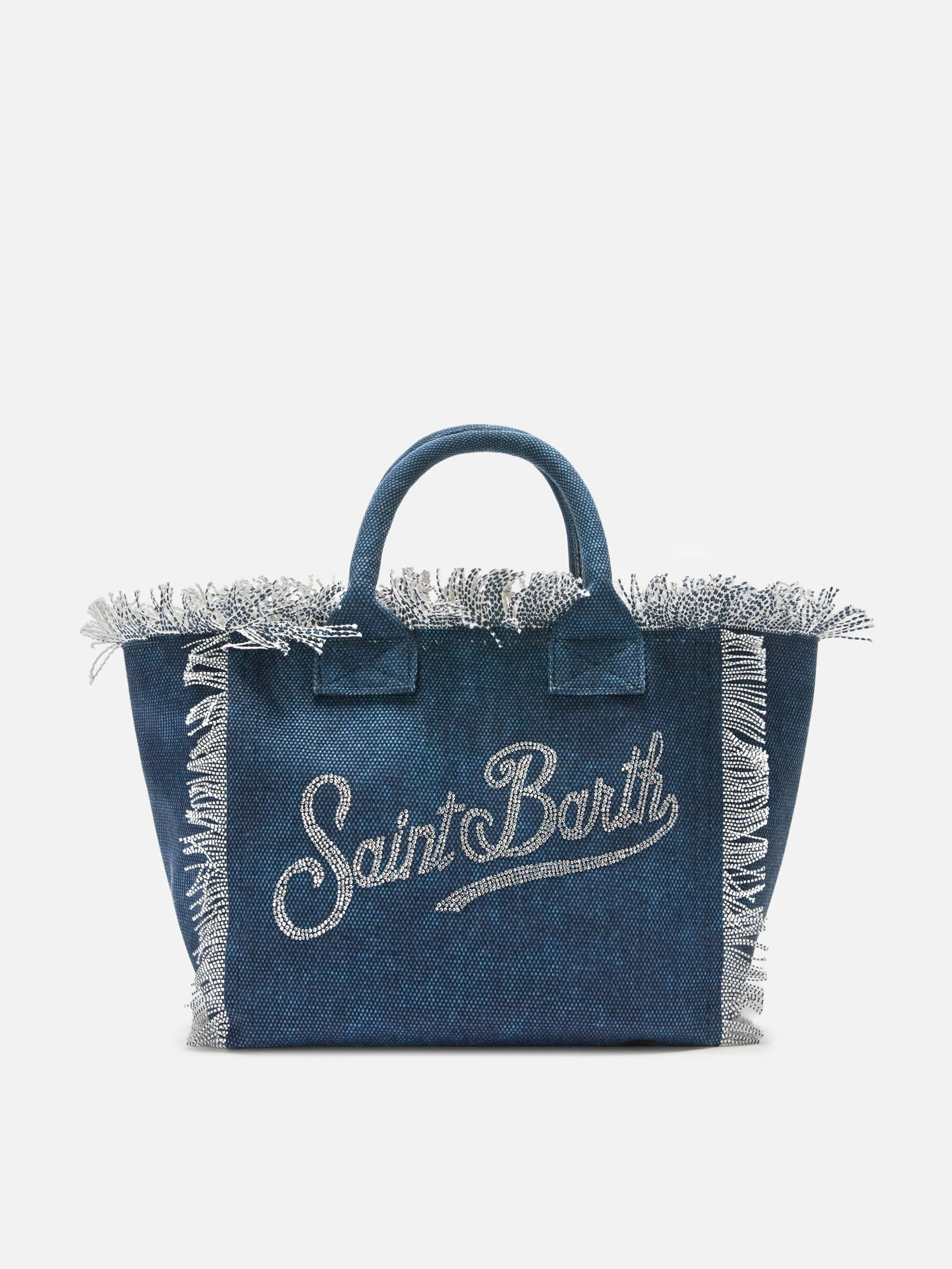 MEDIUM DENIM STRASS
